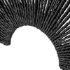 Twin Eclipses 2-Piece Black Paper Rope Wall Art